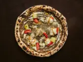 Maurizziana — Sauce à la truffe, mozzarella, poulet au safran, ananas, grana padano, Tasty Panino Triolet