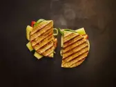Tropical — Poulet au safran ou poulet fumé, ananas, poivron, Tasty Panino Triolet